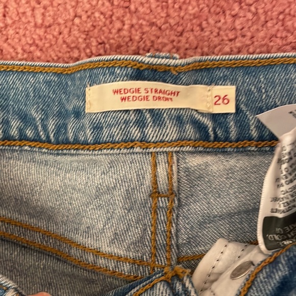 Levi’s wedge straight jeans - Picture 3 of 6